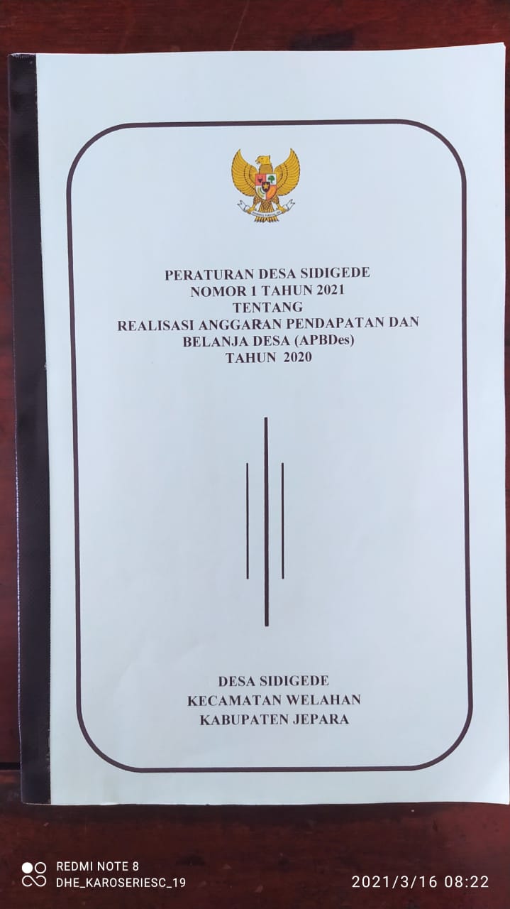LAPORAN RELISASI APBDES TAHUN 2020