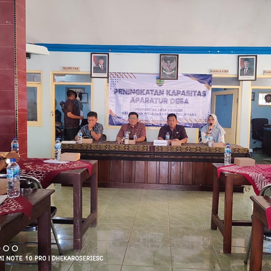 PENINGKATAN KAPASITAS APARATUR DESA