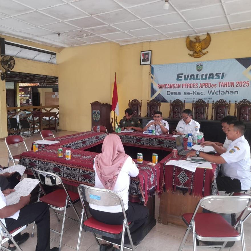 EVALUASI RANCANGAN PERDES APBDes TAHUN 2025